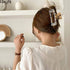 Hollow Square Hair Claw Clip